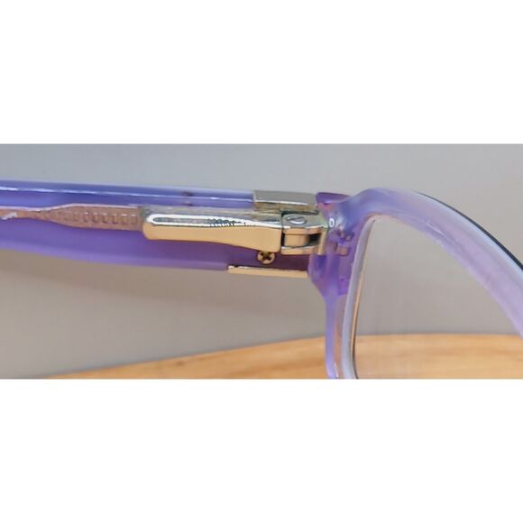 Calvin Klein Platinum 5689 Bordeaux Pink Rectangular Full-Rim Eyeglasses Frames - Picture 8 of 16